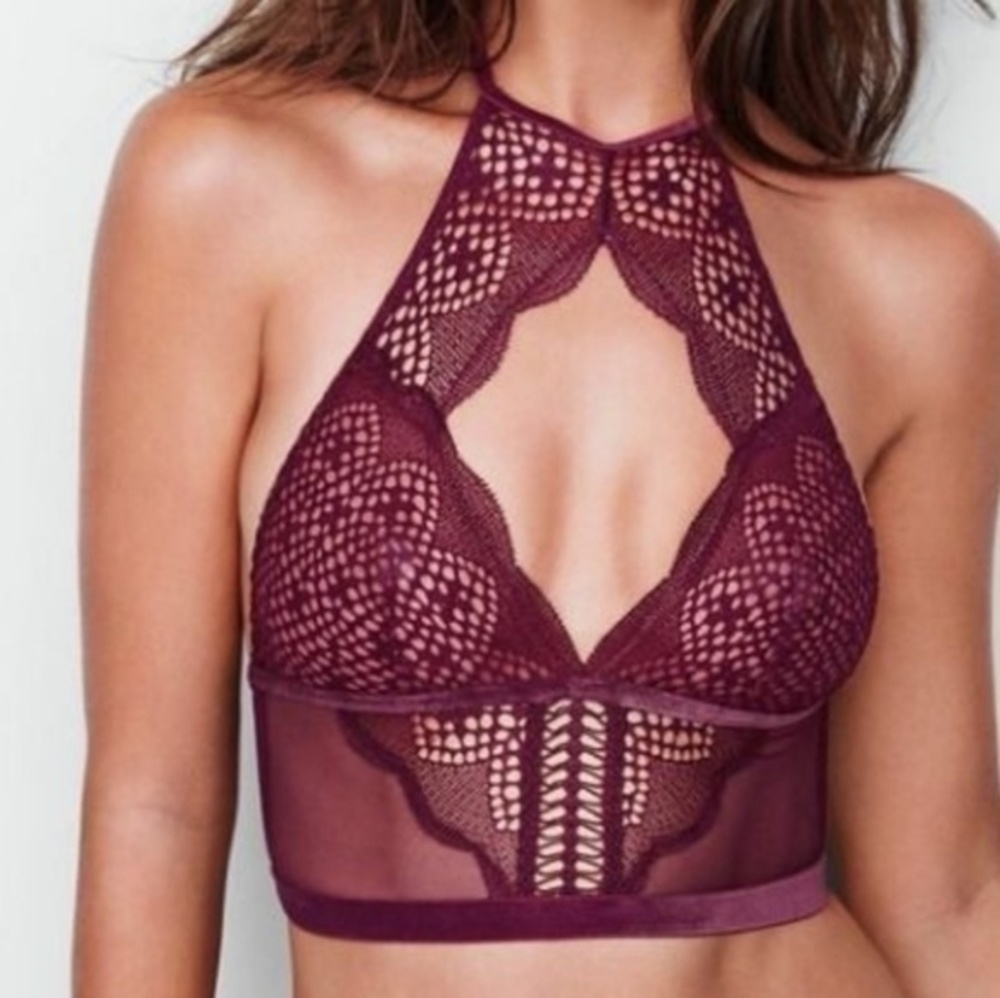 NWT Victoria's Secret High Neck Bralette